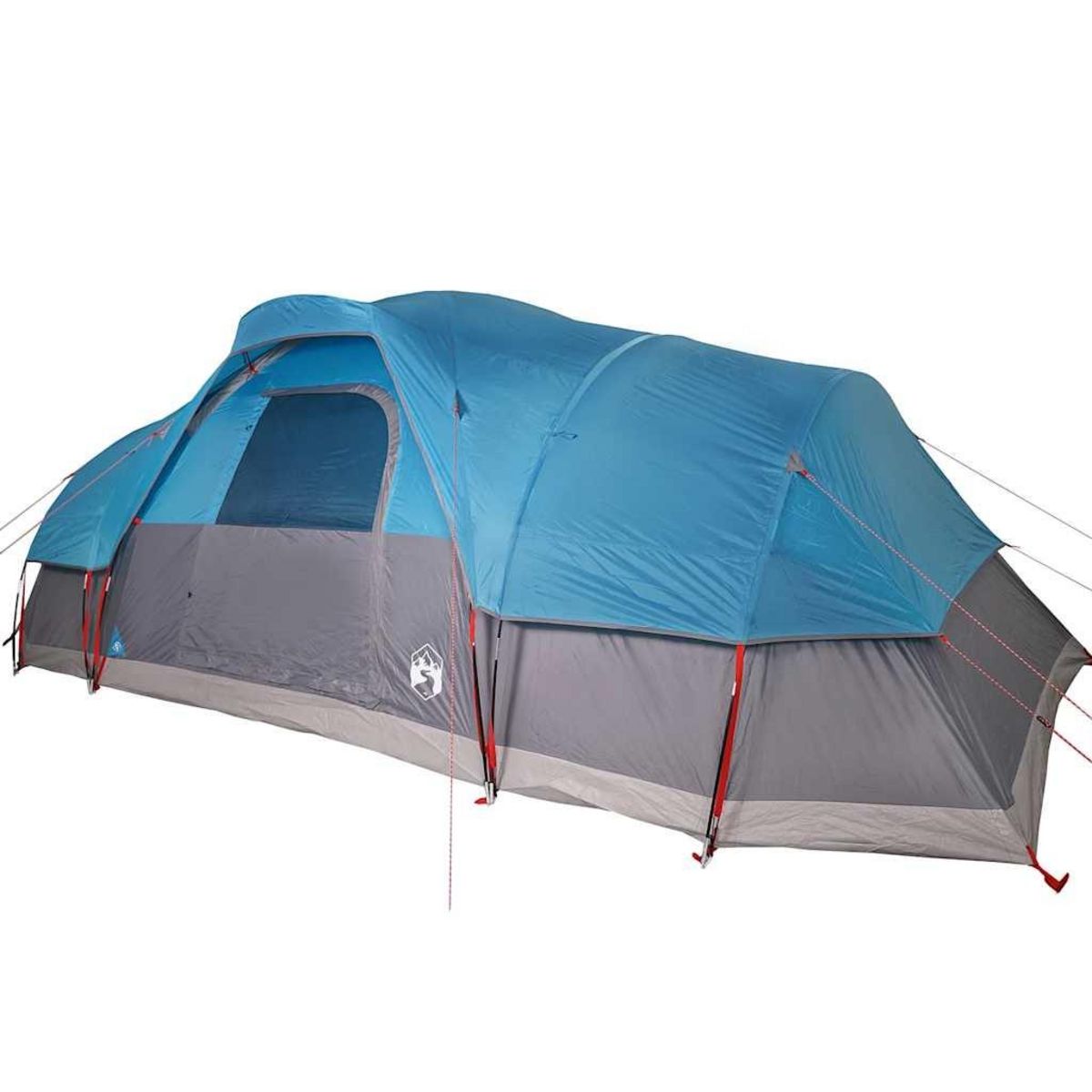 VIDAXL Tente a dome 11 personnes bleu impermeable
