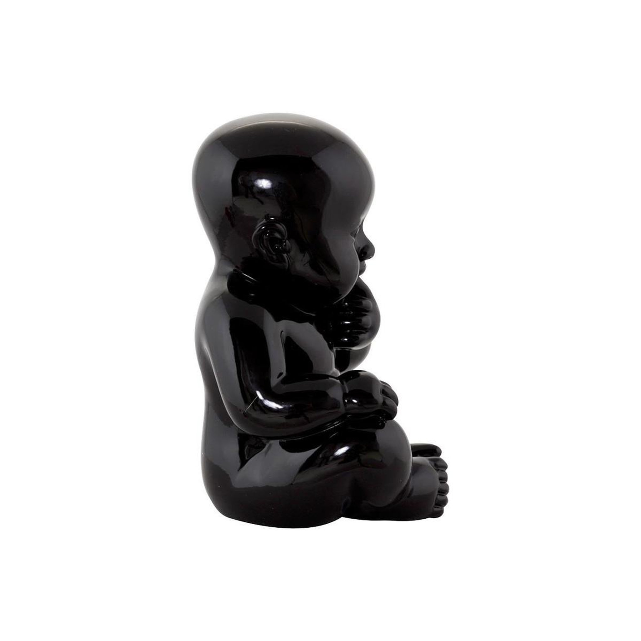 Voir la diapositive 3 : Paris Prix Statue déco  bébé  17cm noir