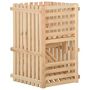 Voir la diapositive 1 : VIDAXL Boîte a pommes de terre 50x50x50 cm Bois de pin solide
