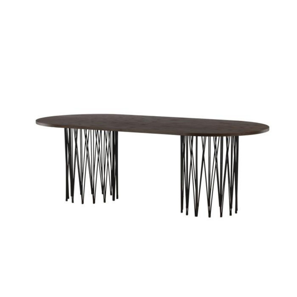 Paris Prix Table à Manger Design  Stone  220cm Marron