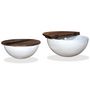 Voir la diapositive 3 : VIDAXL Ensemble de table basse 2pcs Bois recuperation massif forme bol
