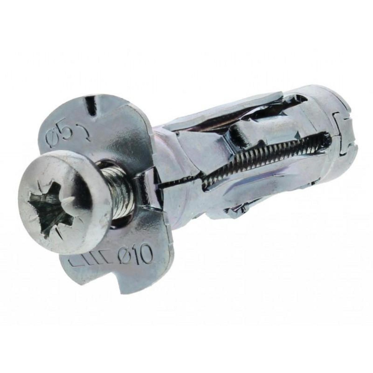 SPIT Boîte de 100 chevilles métallique STELLIX 5x35mm 15mm pour plaques de plâtre multi épaisseur SPIT 061144