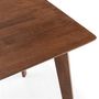 Voir la diapositive 4 : VS VENTA-STOCK Ensemble table 80x80 cm et 4 chaises de salle à manger Brisa Noyer