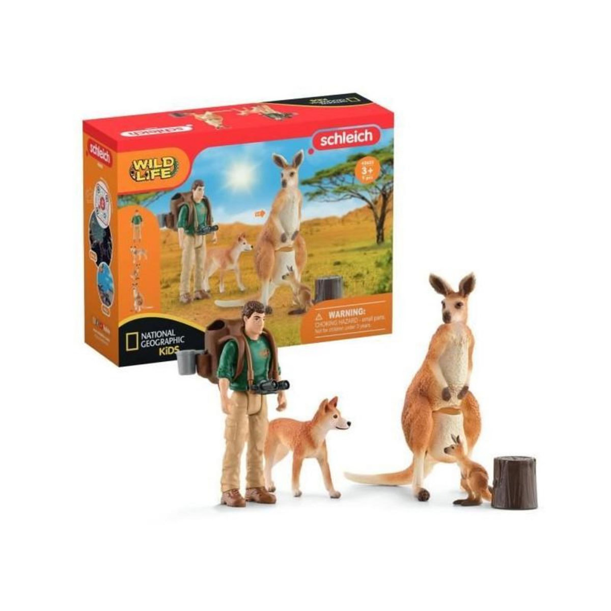 Schleich SCHLEICH - Aventures en Océanie - 42623 - Gamme Wild Life