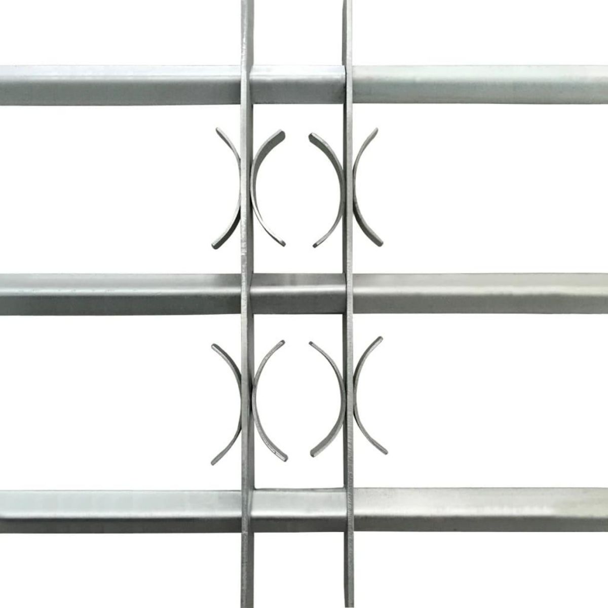 VIDAXL Grille reglable de securite de fenetres et 3 barres 1000-1500mm