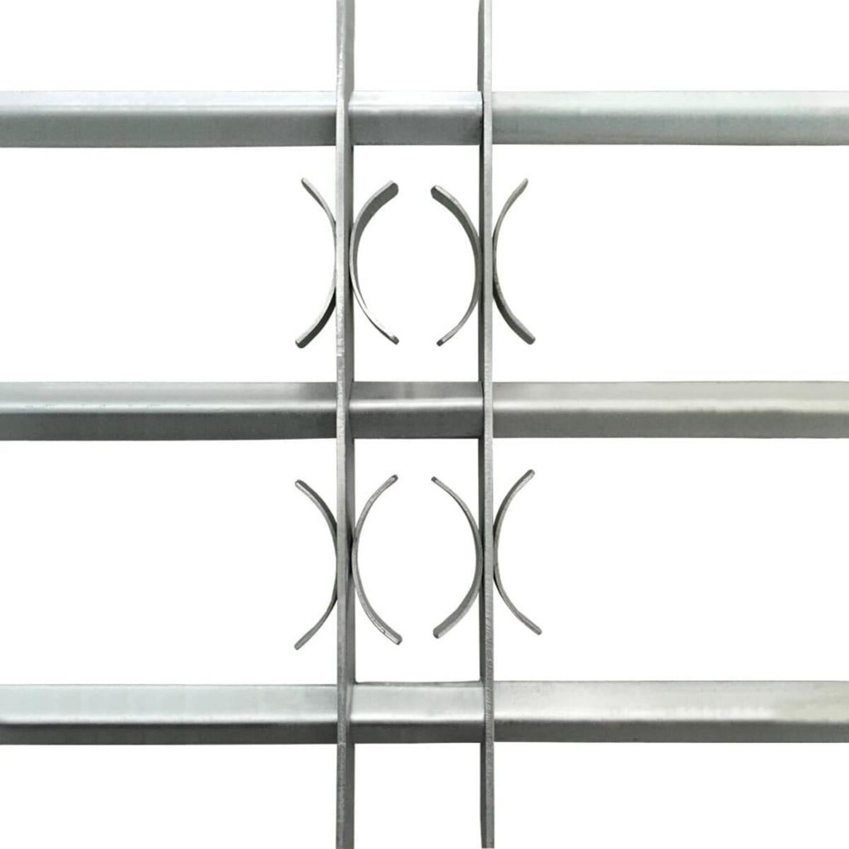 VIDAXL Grille reglable de securite de fenetres et 3 barres 1000-1500mm