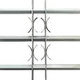 Voir la diapositive 3 : VIDAXL Grille reglable de securite de fenetres et 3 barres 1000-1500mm