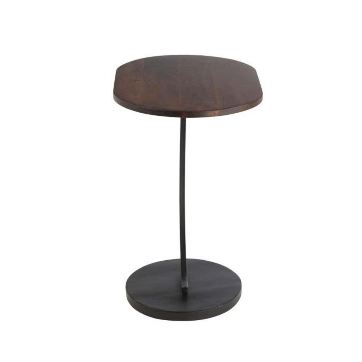 Paris Prix Table d'Appoint en Bois  Randy  59cm Marron