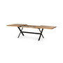 Voir la diapositive 4 : LISA DESIGN Giocoso - table à manger extensible - effet bois et métal - 4 à 10 personnes