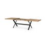 Voir la diapositive 4 : LISA DESIGN Giocoso - table à manger extensible - effet bois et métal - 4 à 10 personnes