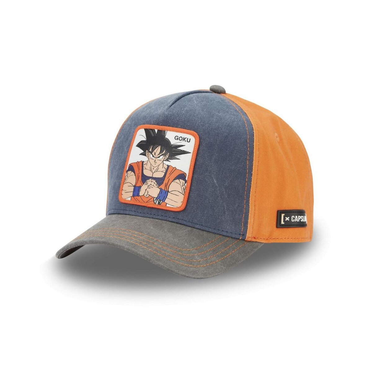 CAPSLAB Casquette trucker effet délavé Dragon Ball Super Goku