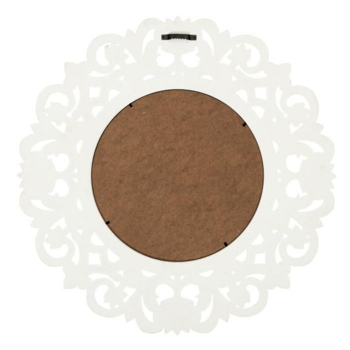 Paris Prix Miroir Mural en Bois Sculpté  Charme  60cm Blanc