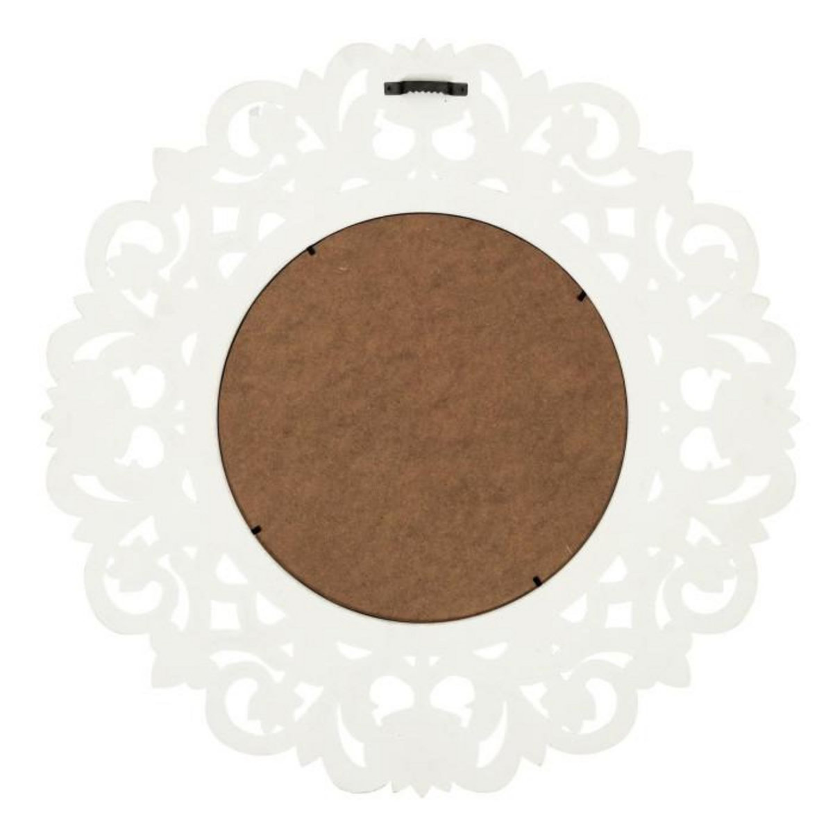 Paris Prix Miroir Mural en Bois Sculpté  Charme  60cm Blanc