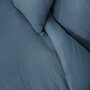 Voir la diapositive 3 : Home collection Parure housse de couette 100% gaze de coton 57 fils - kaki