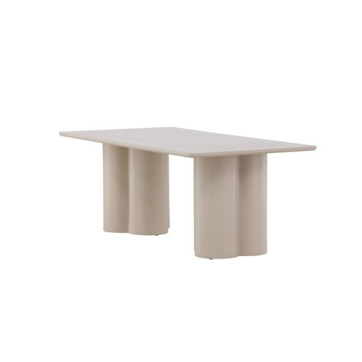 Paris Prix Table Basse Design  Olivia  120cm Beige