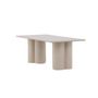 Voir la diapositive 6 : Paris Prix Table Basse Design  Olivia  120cm Beige