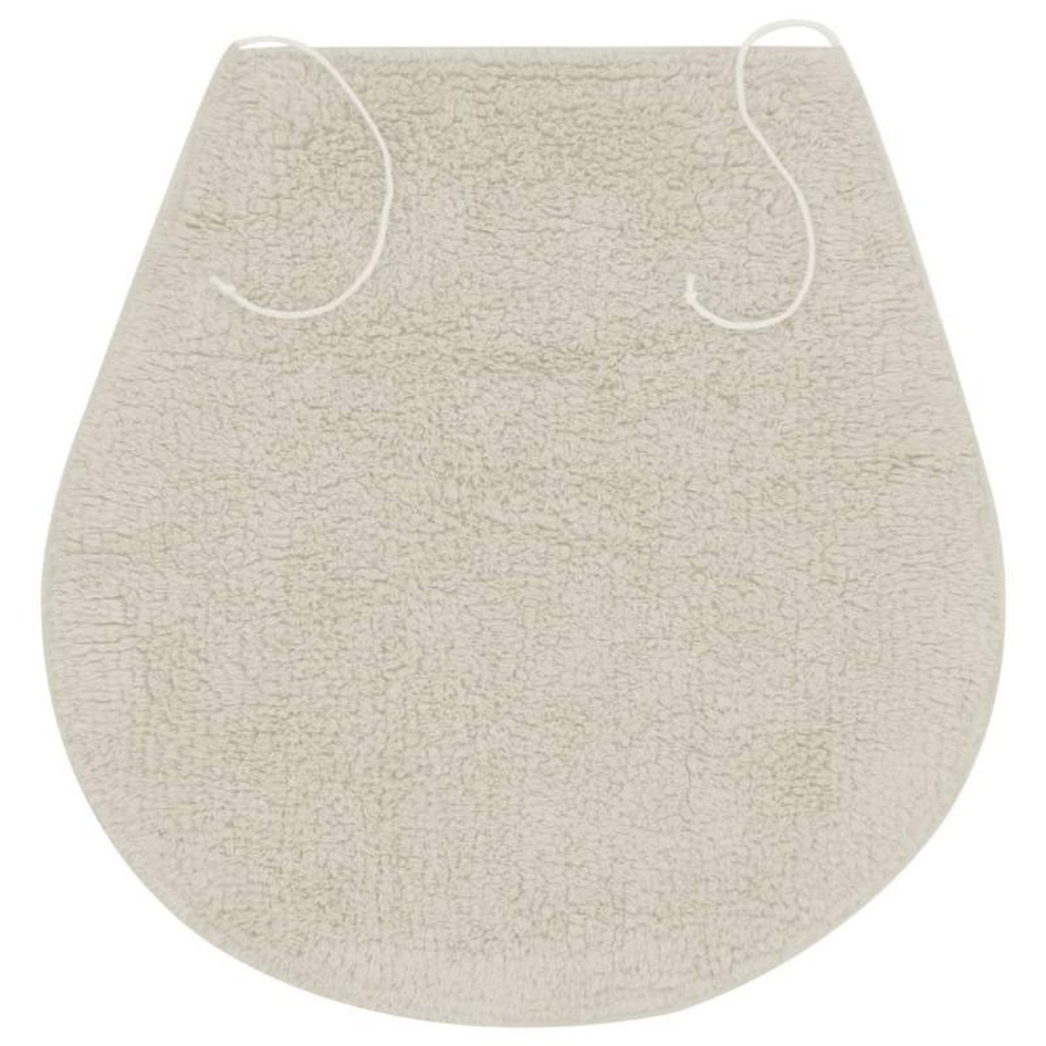 Voir la diapositive 3 : VIDAXL Jeu de tapis de salle de bain 3 pcs Tissu Blanc