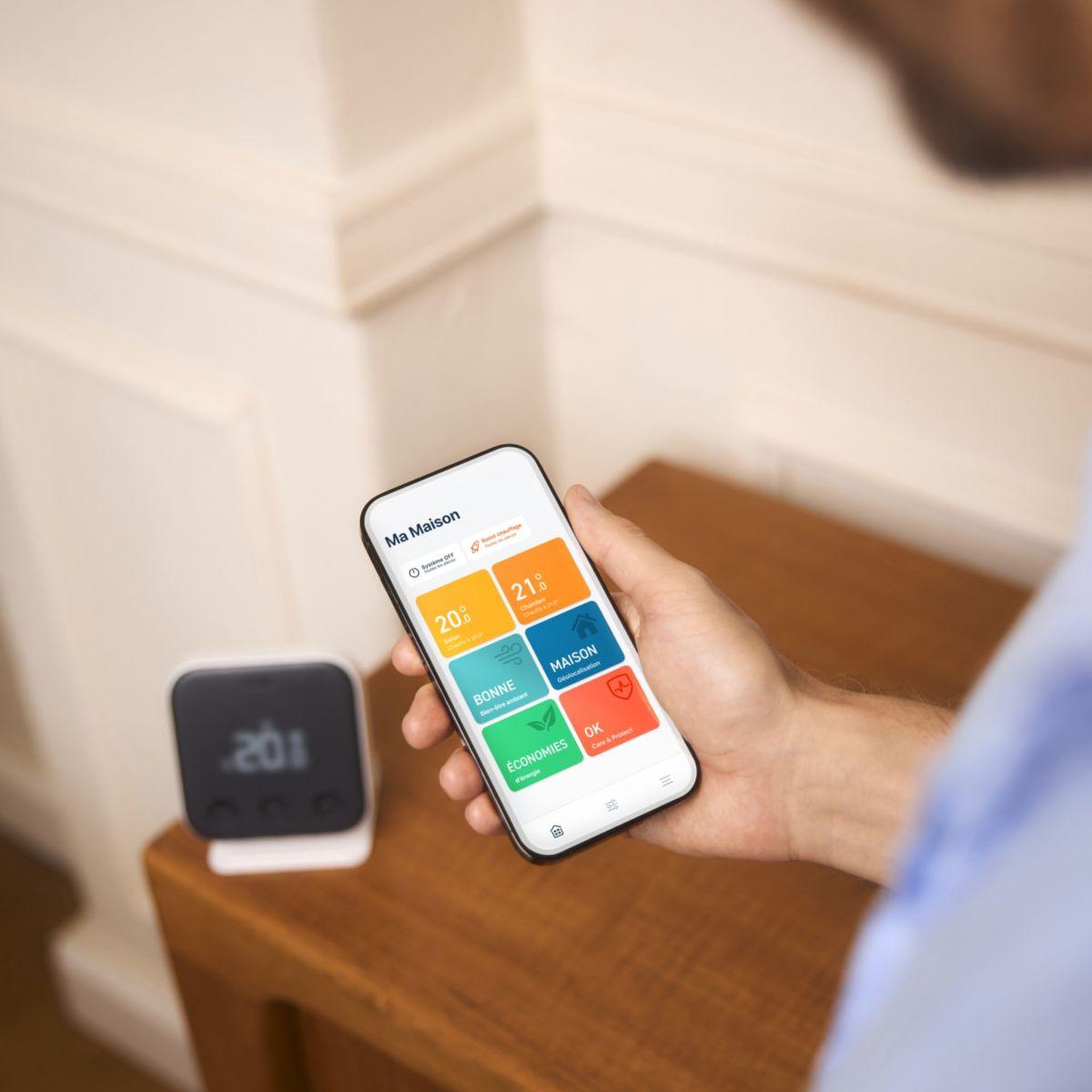 Voir la diapositive 3 : Tado Thermostat connecté sonde de temperature sans fil x