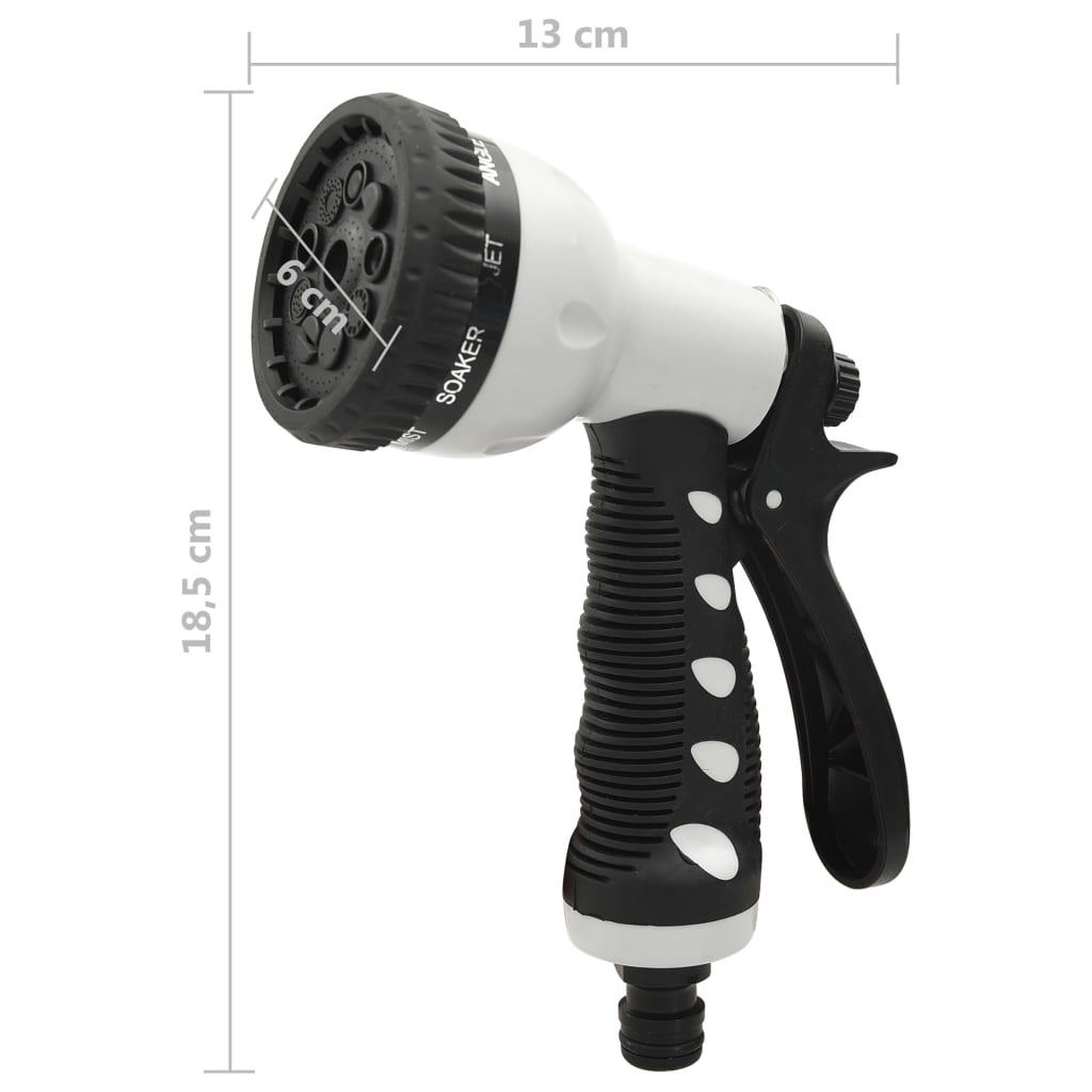 Voir la diapositive 6 : VIDAXL Ensemble de pistolets d'arrosage de jardin a 9 fonctions