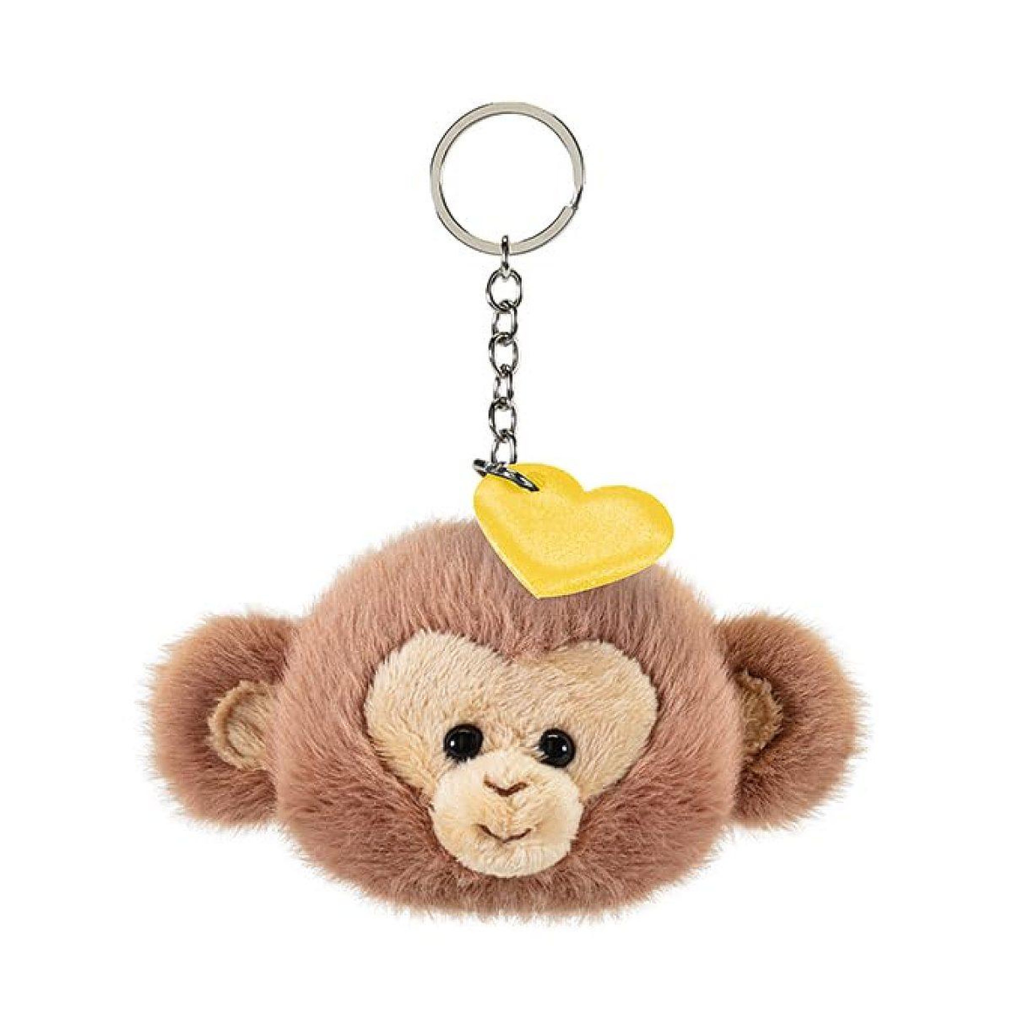 Trudi Charm singe coeur jaune - porte clés