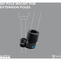 Voir la diapositive 5 : GOPRO Fixation Ski Pole Mount for Extension Poles