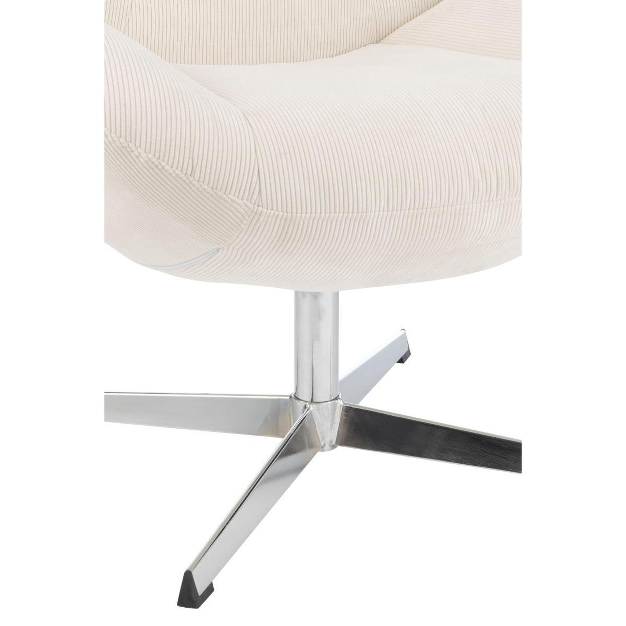Voir la diapositive 6 : J-LINE Fauteuil Lounge  Chill  79cm Crème