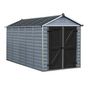 Voir la diapositive 2 : Canopia by PALRAM Abri de jardin polycarbonate - Avec plancher - 6,6m² - SKYLIGHT