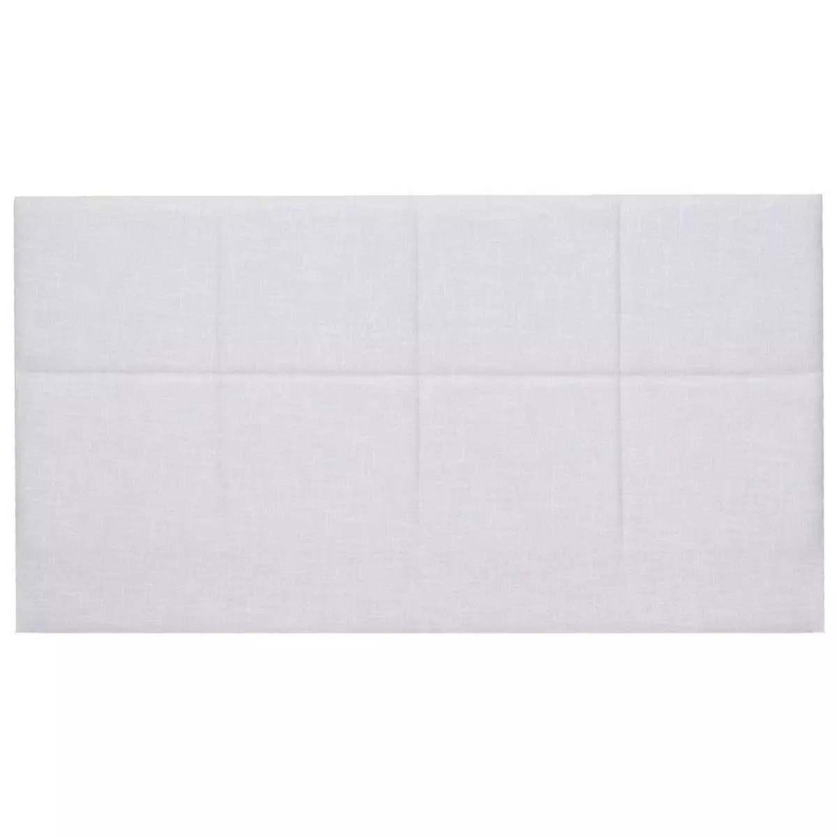 HOMIFAB Tête de lit capitonnée en tissu gris clair 140 cm - Emy