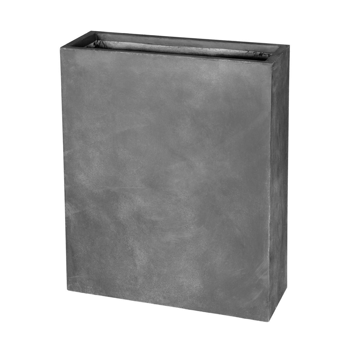 Vert Azur Bac de jardin - Aspect muret - Anthracite - 92,5 cm