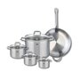 Voir la diapositive 1 : ELO Set de 1 Poêle de cuisson 32 cm et 4 faitouts 12, 14, 16 et 26 cm Elo Profi Citrin