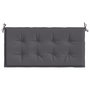 Voir la diapositive 4 : VIDAXL Coussin de banc de jardin anthracite 100x50x3 cm tissu oxford
