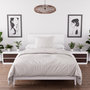 Voir la diapositive 1 : Intemporel Parure housse de couette en microfibre lavée BOHEME, par Soleil d'Ocre