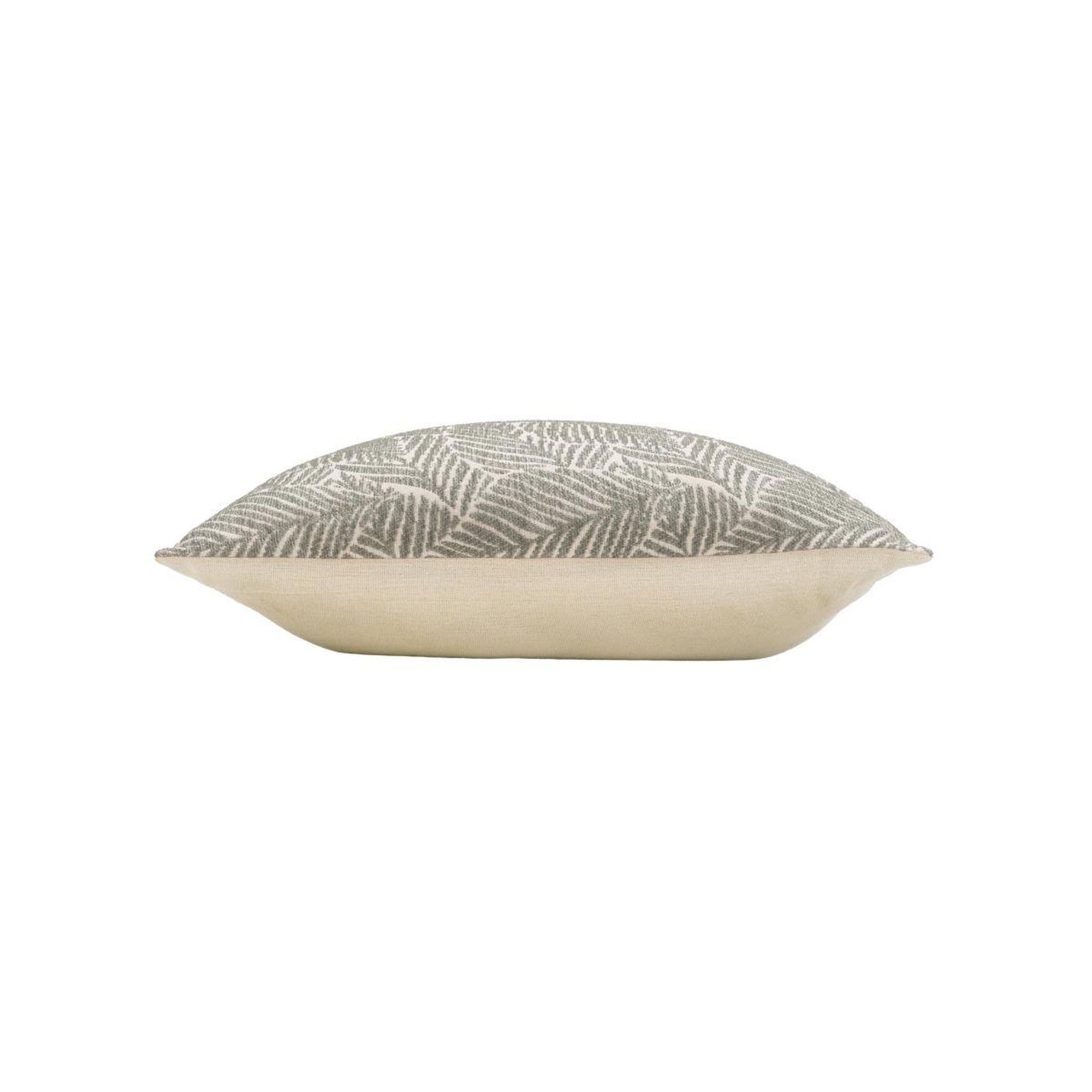 Voir la diapositive 2 : Douceur d'Intérieur Housse de coussin jacquard  vivo  40x40cm gris