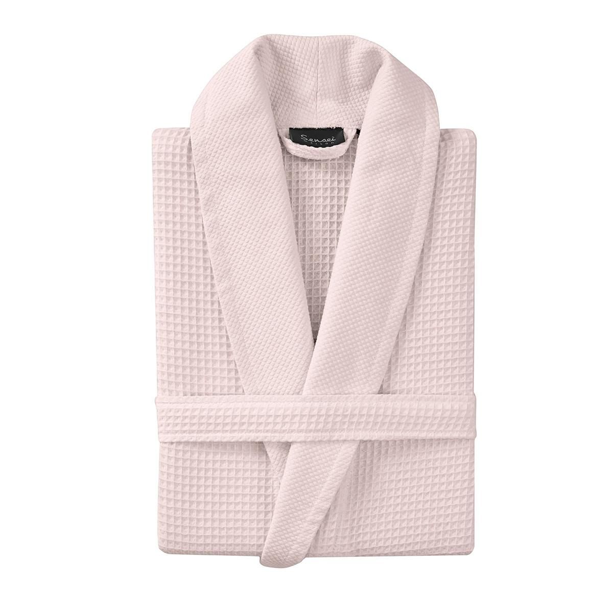 Sensei Maison Peignoir mixte nid d'abeille SPA COL CHÂLE