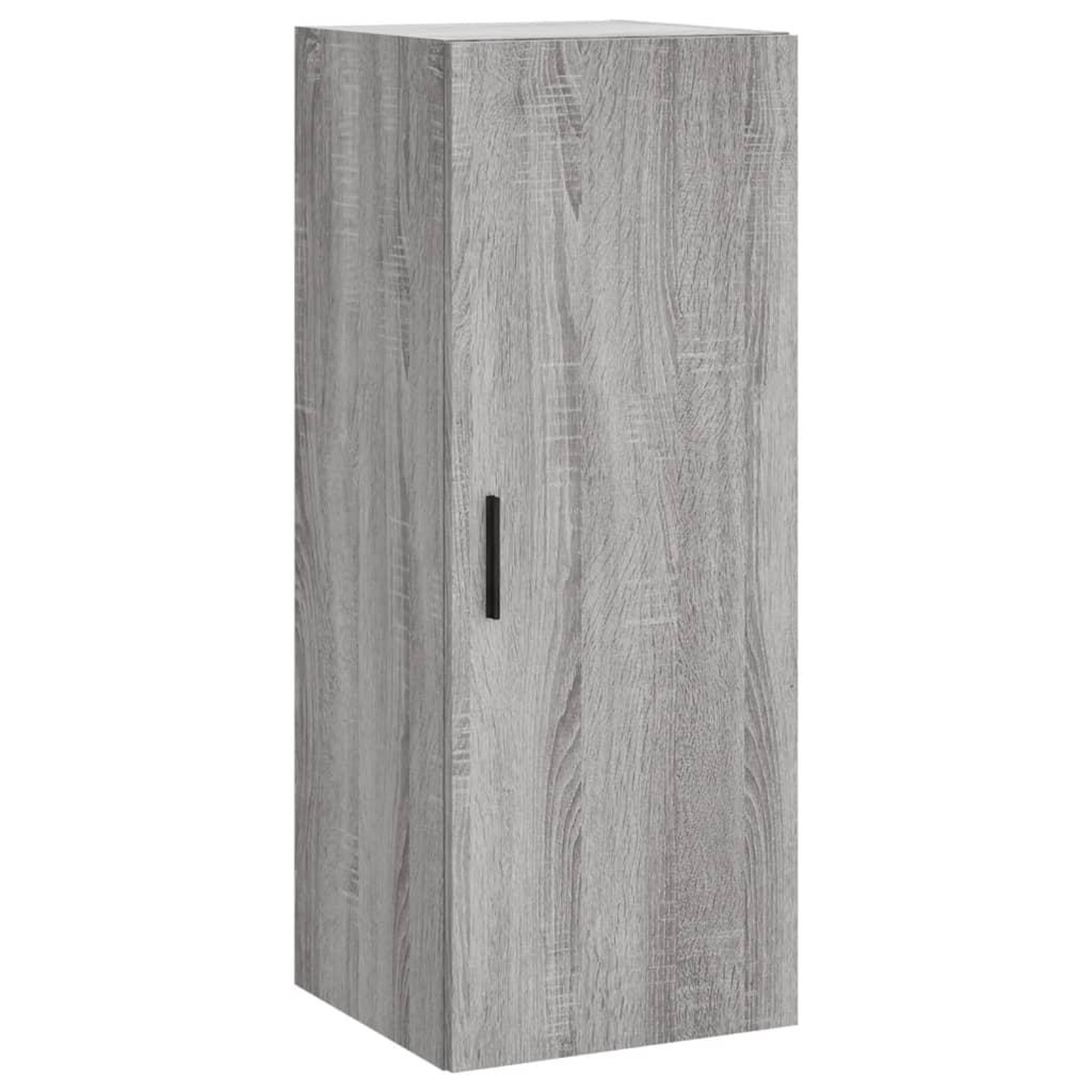Voir la diapositive 2 : VIDAXL Armoire murale sonoma gris 34,5x34x90 cm