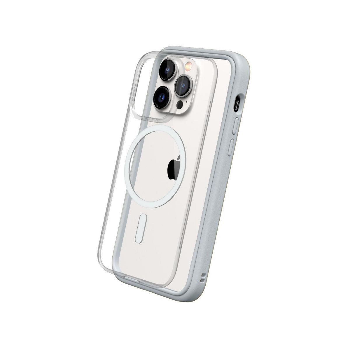 RHINOSHIELD Coque bumper IPhone 14 Pro Max Mod NX Gris MagSafe