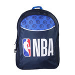 Bagtrotter Bagtrotter - NBA - Basketball - Sac à Dos Scolaire - Marine - 2 Compartiments Zippés - 1 Poche Zippée - 32x16x46cm - Bretelles Matelassées - Dos Matelassé - Matière Polyester - Sac à Dos Scolaire Primaire