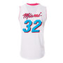 Voir la diapositive 2 : SPORTZONE Miami Maillot de basket Blanc/Rose/Bleu Homme Sport Zone SEPL1004