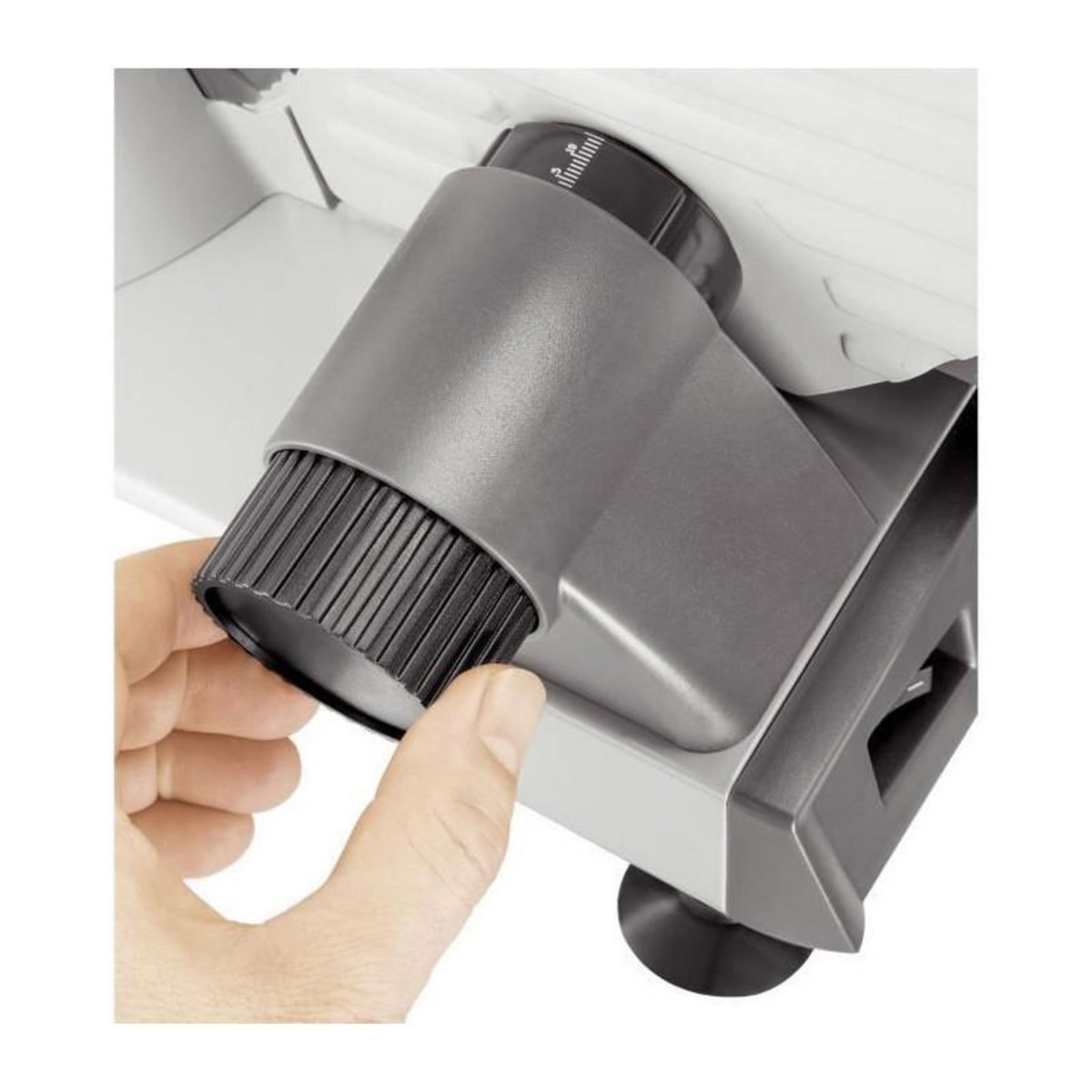 SENCO Trancheuse électrique - SENCOR - SFS 4050SS - 150 W - Epaisseur de tranche : jusqu'a 15 mm - Argent