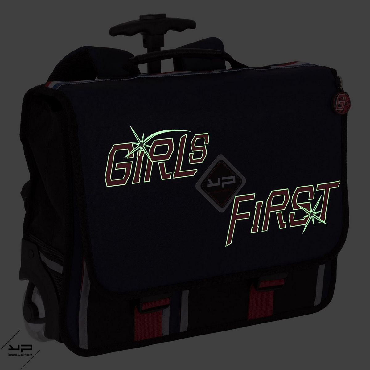 BODYPACK BODYPACK Cartable 41 cm roulettes recyclé Girl First