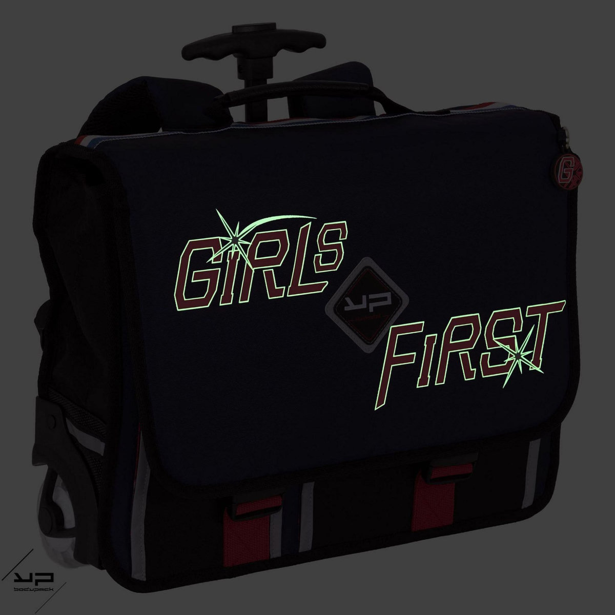 BODYPACK BODYPACK Cartable 41 cm roulettes recyclé Girl First