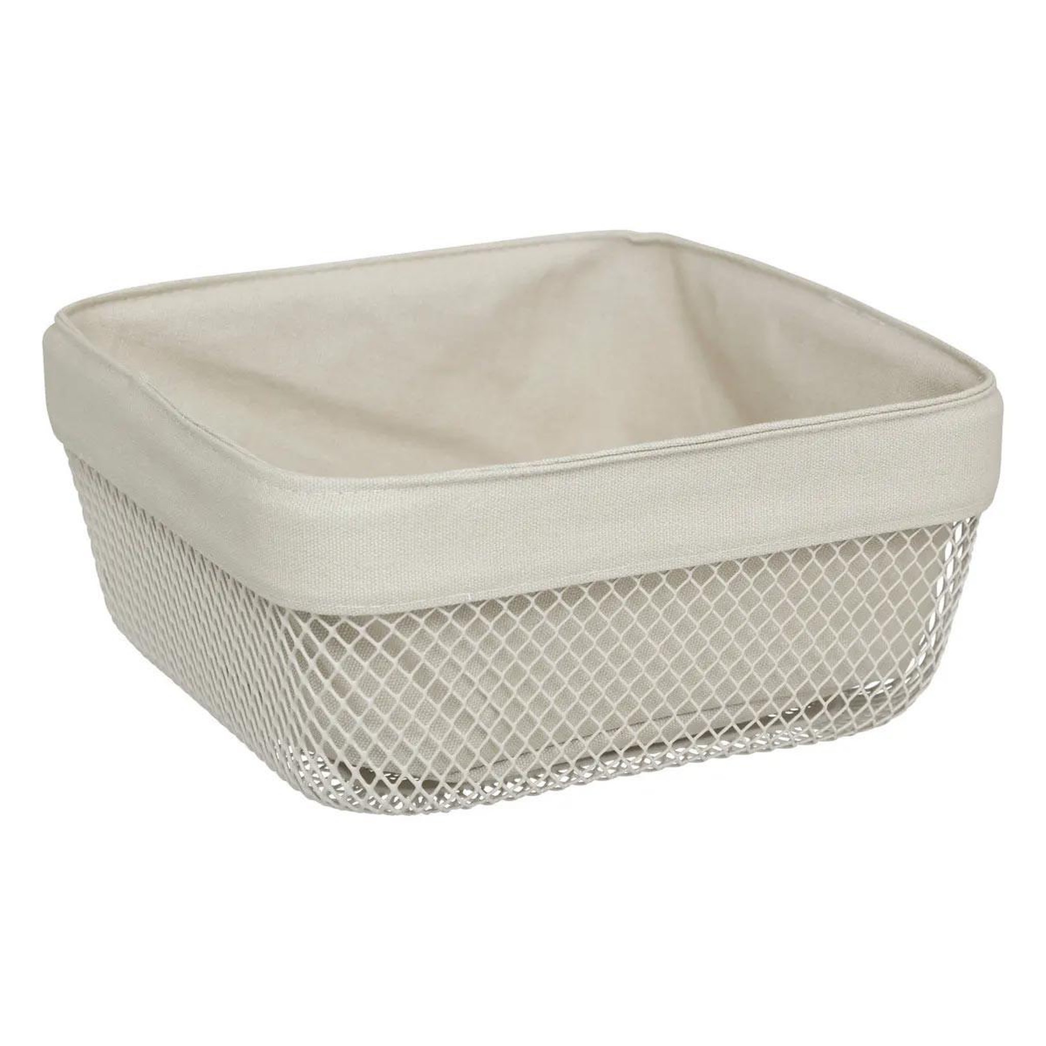 FIVE Corbeille à pain carrée  mayaj  25cm beige