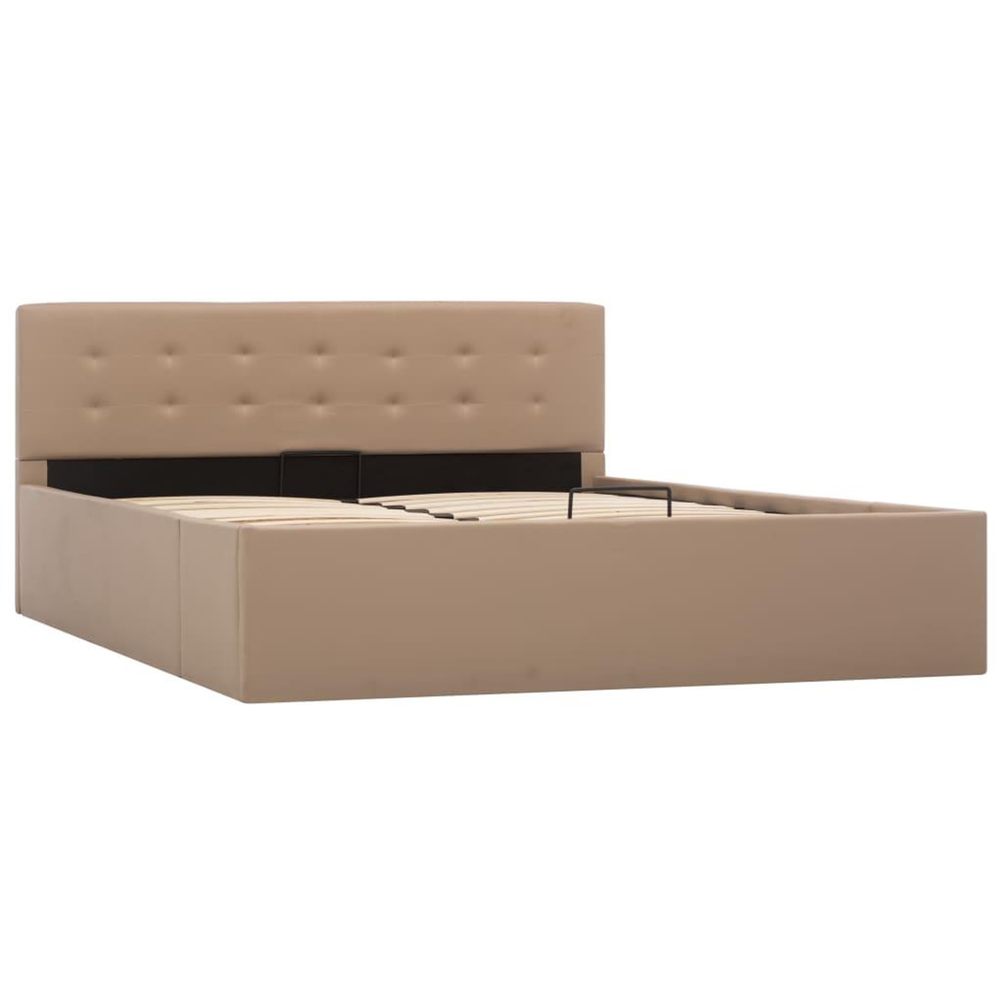Voir la diapositive 3 : VIDAXL Cadre de lit a rangement hydraulique sans matelas 140x200 cm