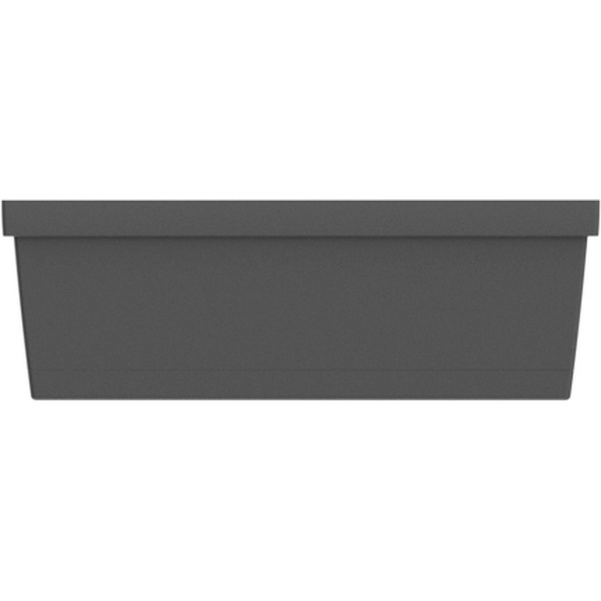 GARDENSTAR Balconnière + plateau L50 cm noir