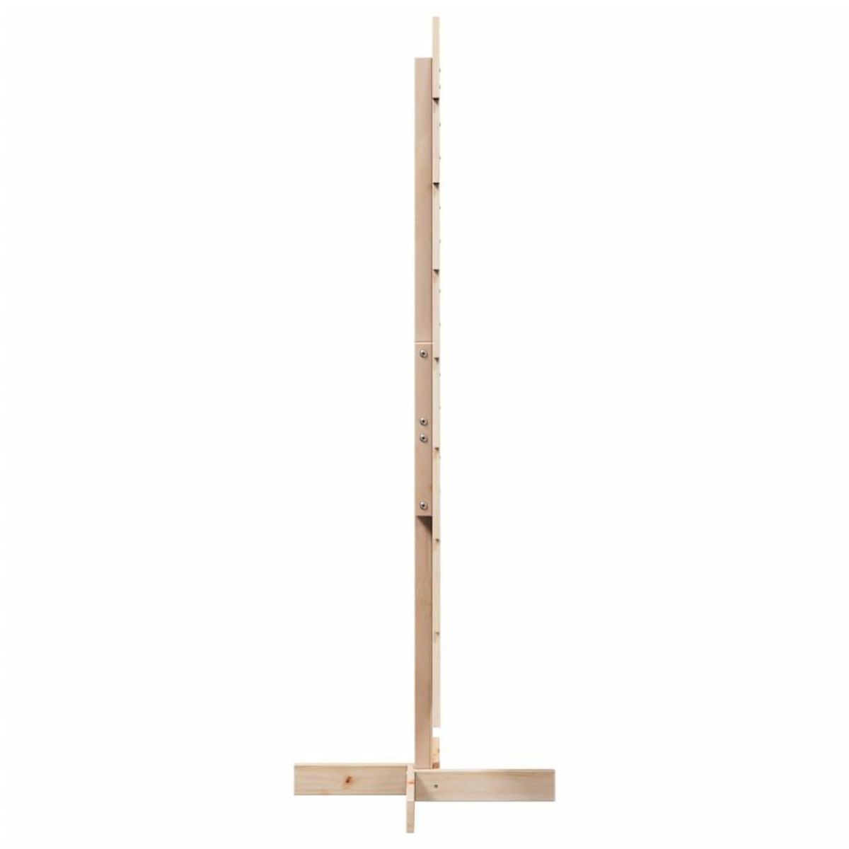 VIDAXL Arbre de Noël en bois pour decoration 150 cm bois massif de pin