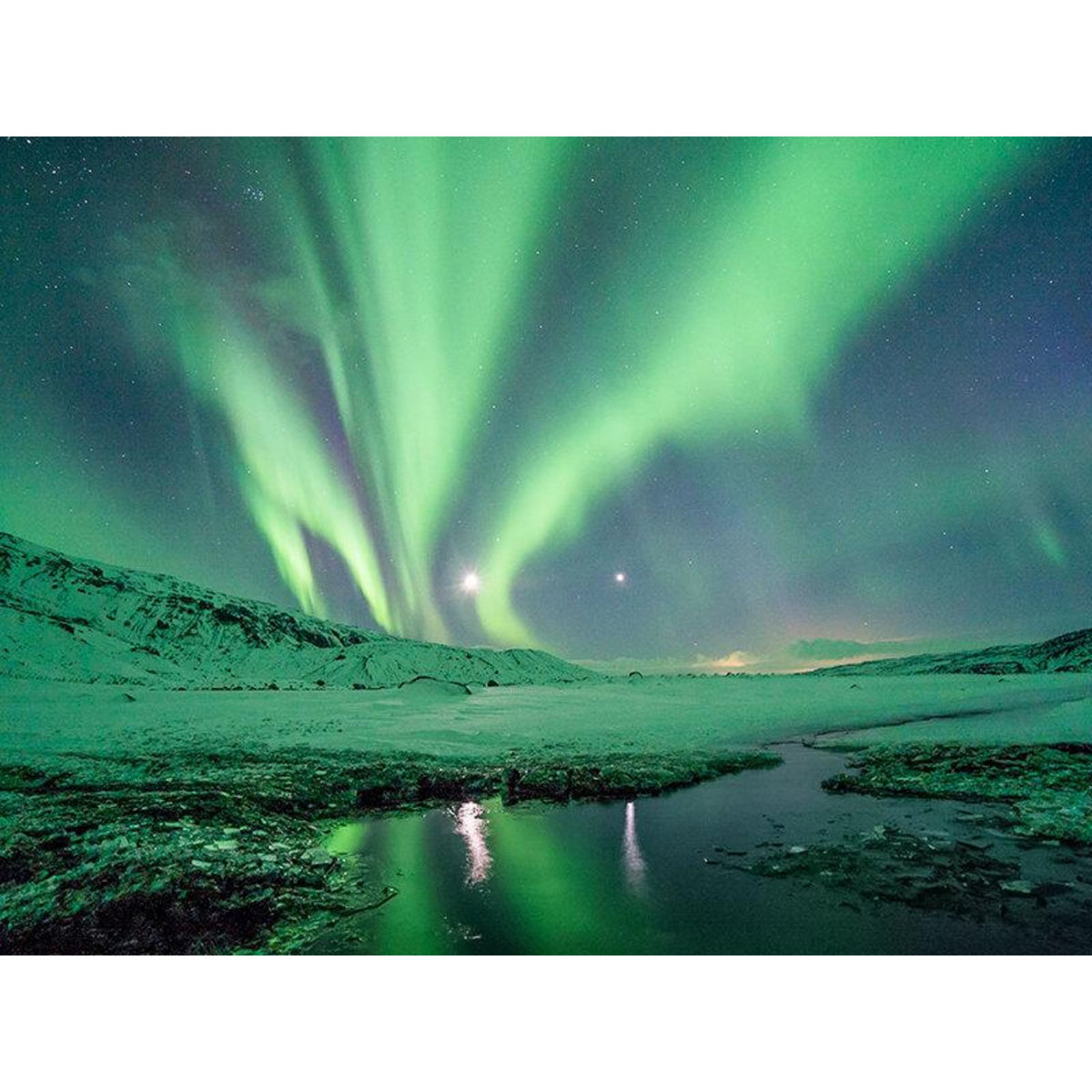 Smartbox Séjour en Islande : 4 jours avec aurores boréales et entrée au Blue Lagoon - Coffret Cadeau Séjour