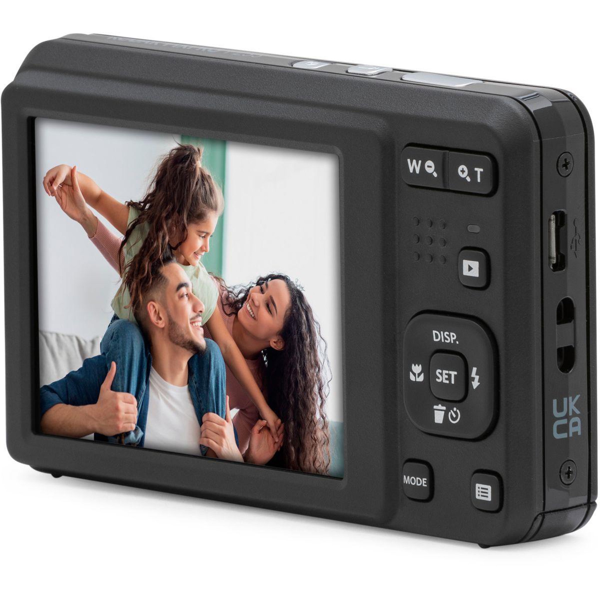 Voir la diapositive 4 : Kodak Appareil photo Compact FZ55 Black