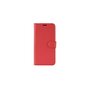 amahousse Housse Huawei Mate 20 Pro folio rouge grainé et languette aimantée