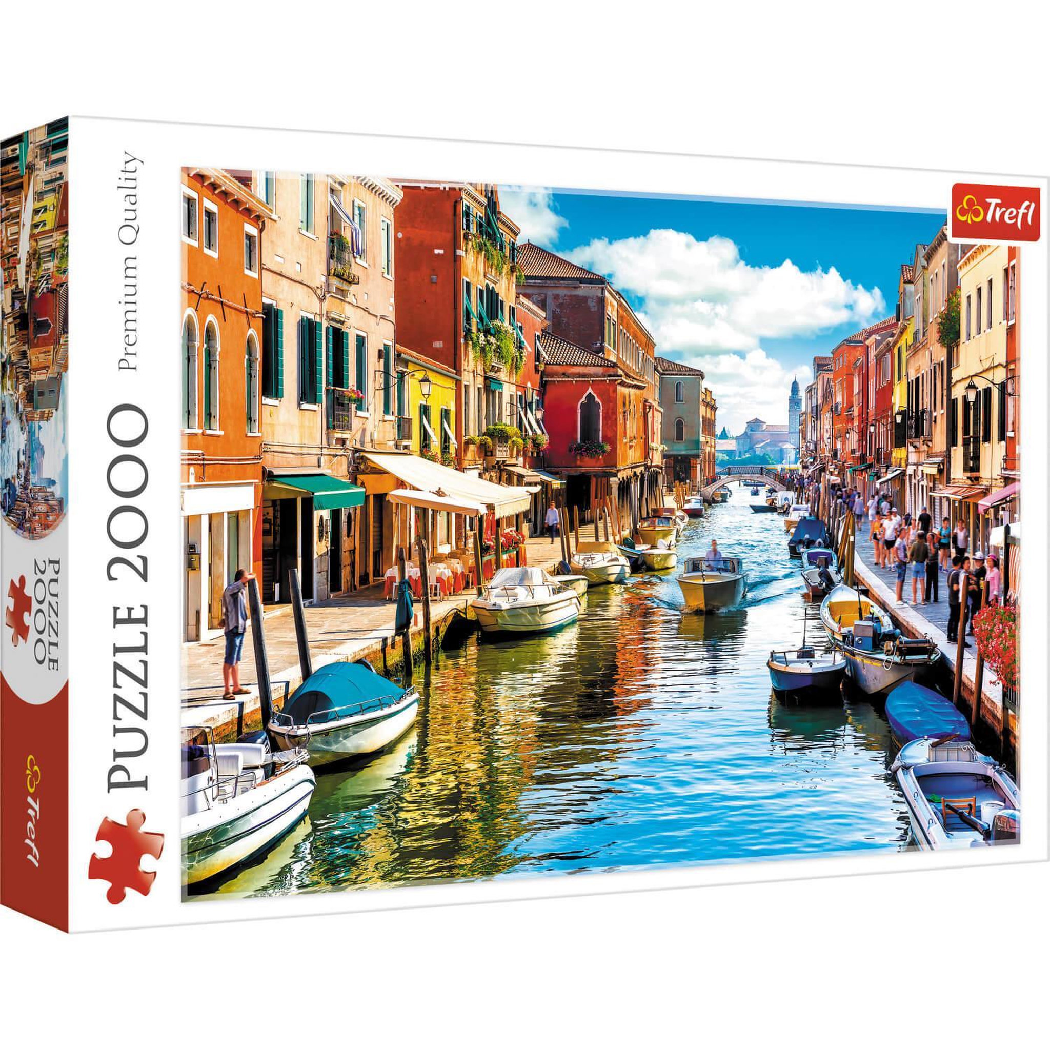 Voir la diapositive 2 : Trefl Puzzle 2000 pièces : Ile de Murano, Venise