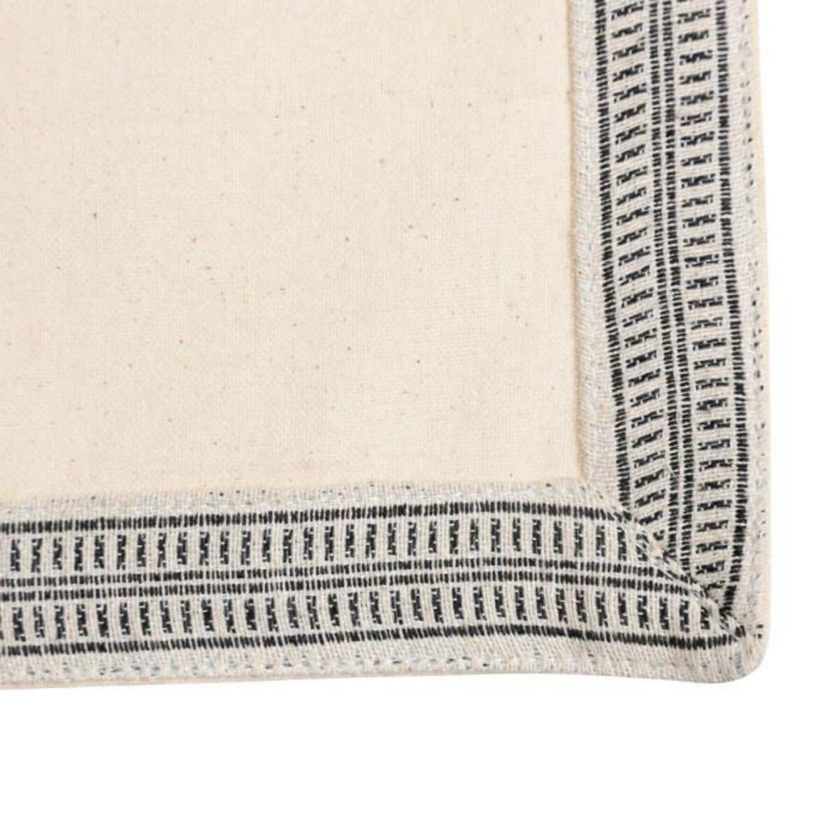 ATMOSPHERA Nappe & 6 Serviettes de Table  Inuits Dreams  150x250cm Ivoire